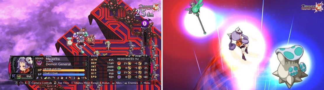 Majorita and her army of Undead have returned (left). She’ll also get an added boost from Magichanging with four monsters (right).