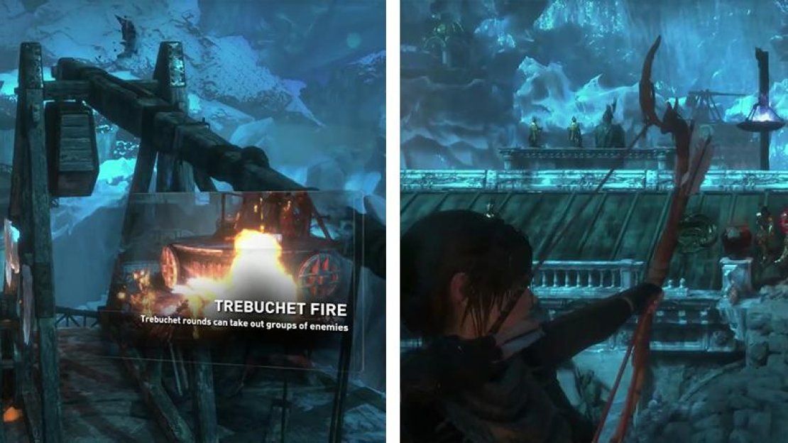 Fight your way across the rooftops until your get back to the now destroyed gate.