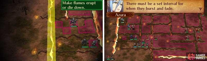 The Dragon Vein has some control but the lava will change on their own.