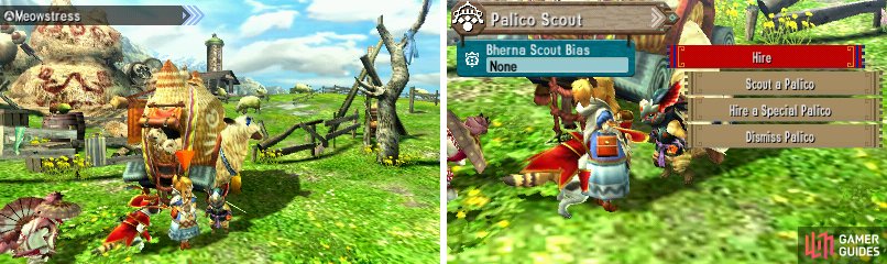Recruiting Palicos from the Meowstress