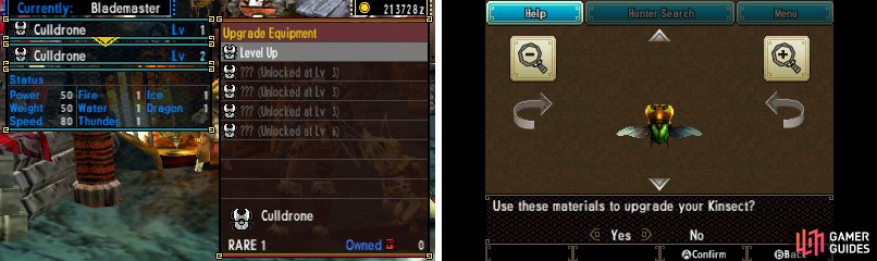 Yes, you can level up your bug.