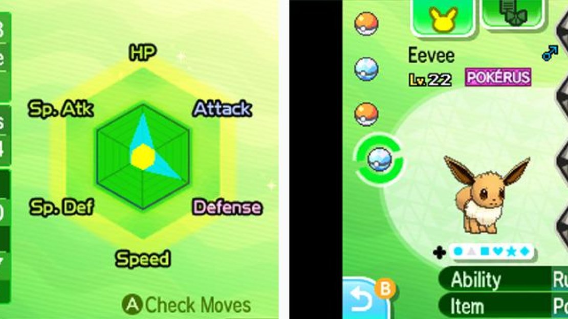 You can track EVs by pressing the Y button in the Summary screen.