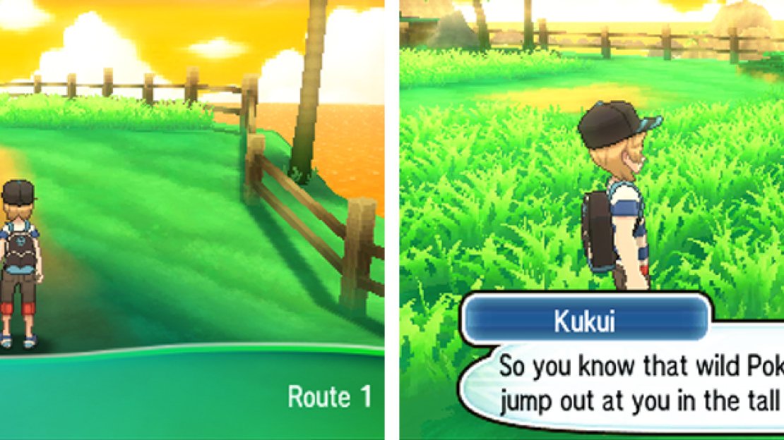 Route 1 is actually a large area divided into a north and south part.