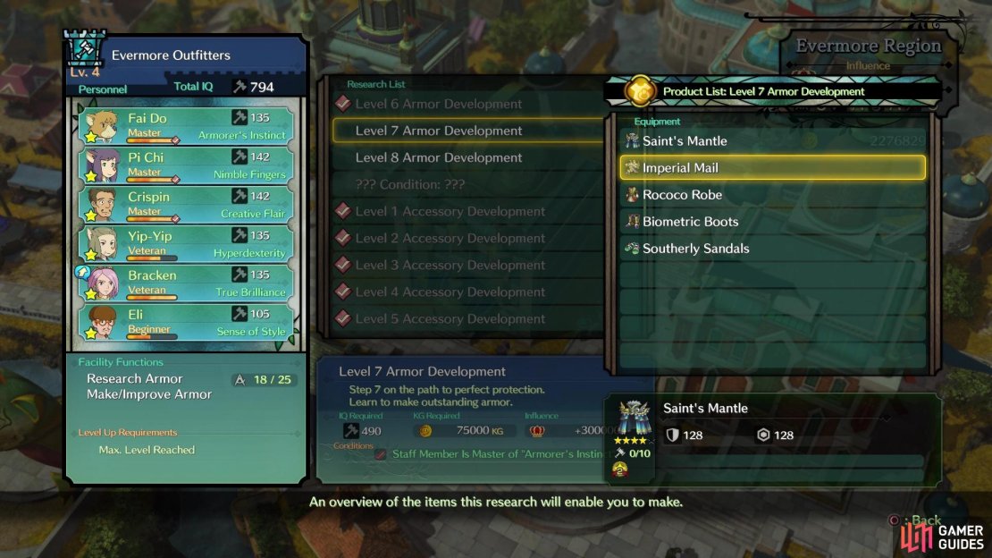 You&rsquo;ll unlock some more research for just reaching the postgame