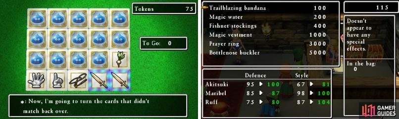 The casino will let you get some nice equipment if you manage to spend some time with it.