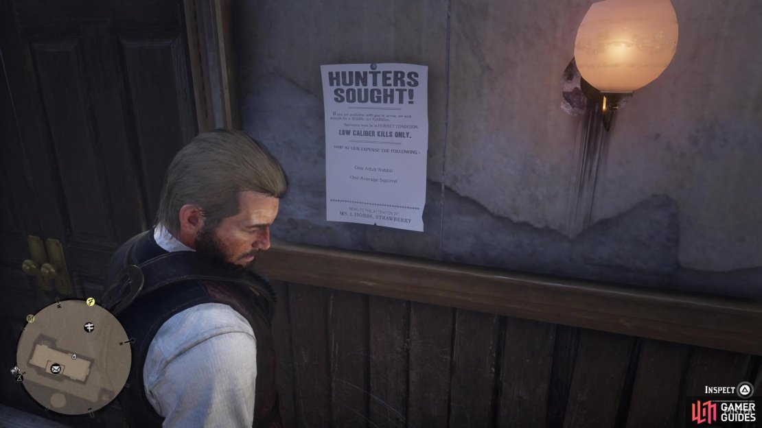You&rsquo;ll find the posters for beginning the Hunting Requests inside the post offices