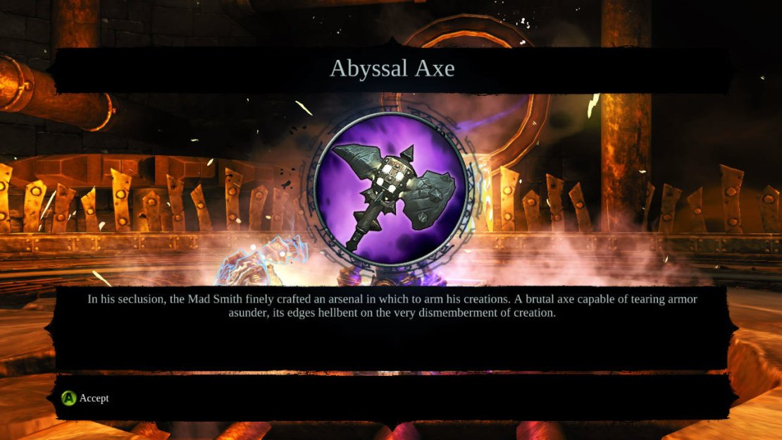 With that final challenge you are done, congratulations you&rsquo;ve completed and found all the treasure in the Abyssal Forge DLC!