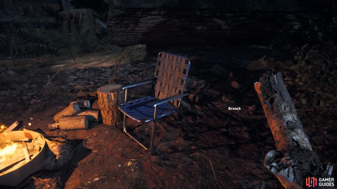 The branch is just one of many melee weapons you&rsquo;ll find throughout Hope County. Melee weapons can be useful in the event you use up all your ammo.