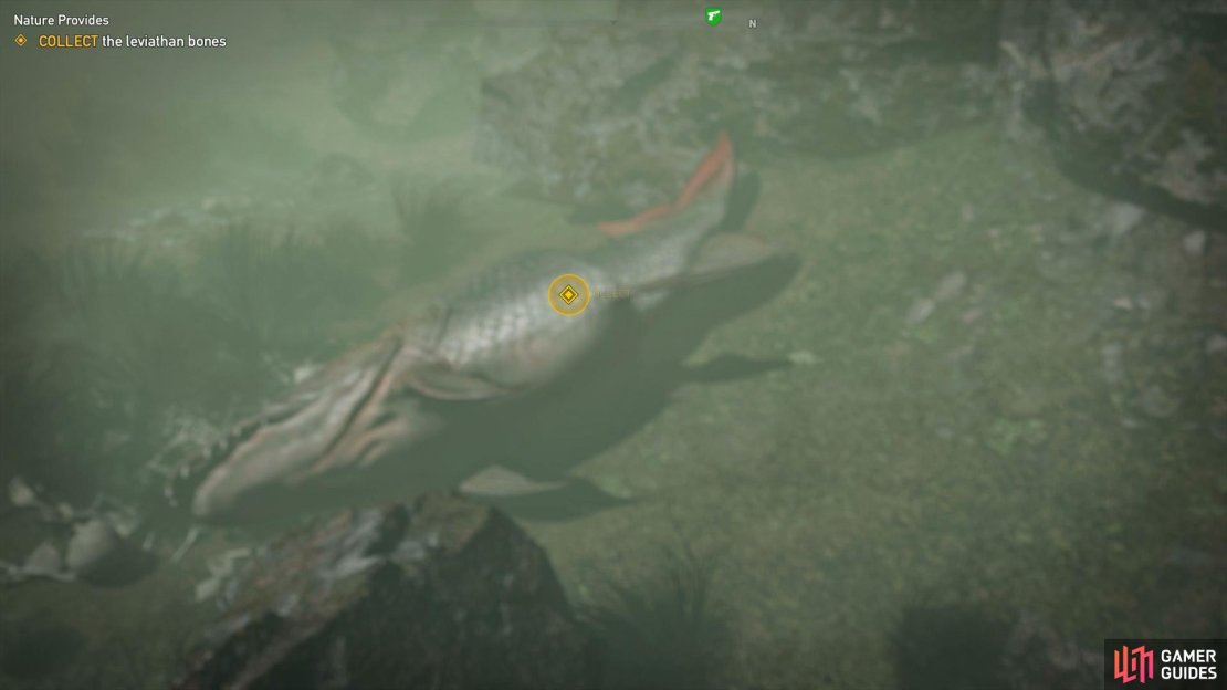 You&rsquo;ll want the Human Fish Perk so that you can swim under without any worries.