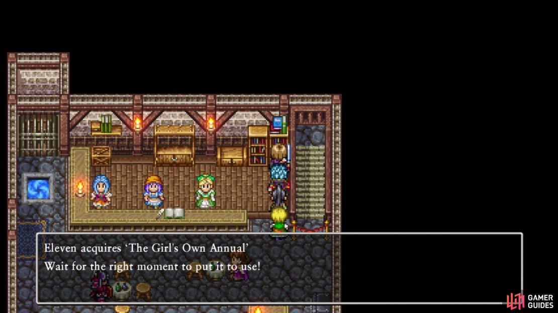 The book you need is found in Quester&rsquo;s Rest, on the bookshelf there