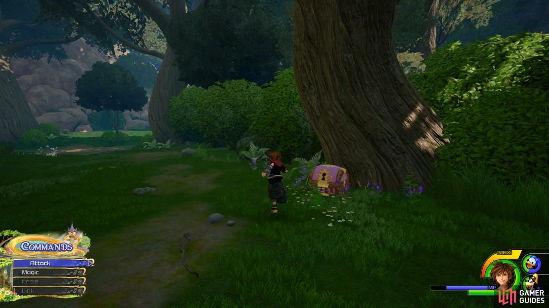 Directly in front of where you start this world.