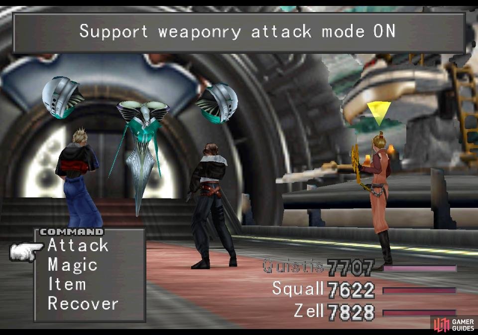 Be wary when Mobile Type 8 switches to “Support Weaponry Attack Mode”.
