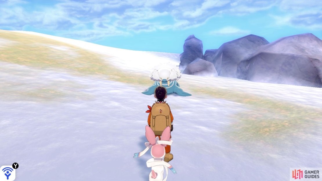 Walrein can be found in the middle of the central island.