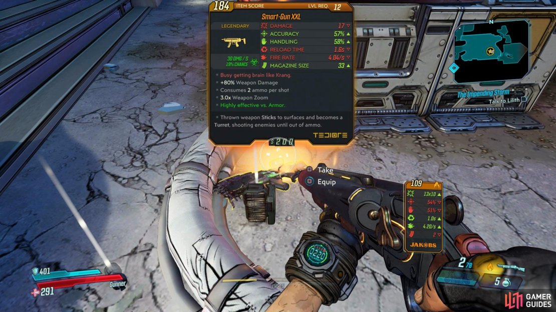 Gigamind&rsquo;s Legendary Weapon will be useful for a long time.
