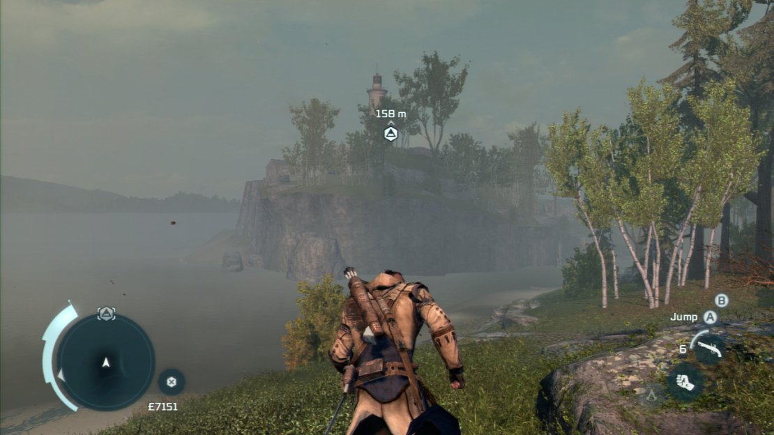 When you arrive at the destination, examine the clues in the nearby area and by that, I mean climb up the lighthouse and examine the scarecrow on the top deck to complete the mission. Return to the Frontiersmen’s campfire or tavern to pick up the next quest.