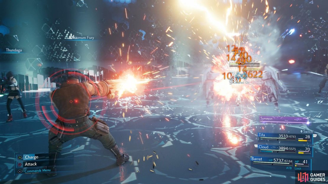 Thundaga will deal significant damage to it once it&rsquo;s been Staggered.