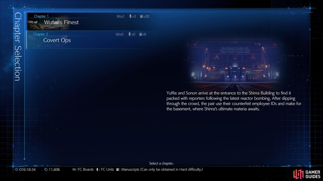 You’ll unlock Chapter Selection, Hard Mode, and difficult optional battles for completing INTERmission.