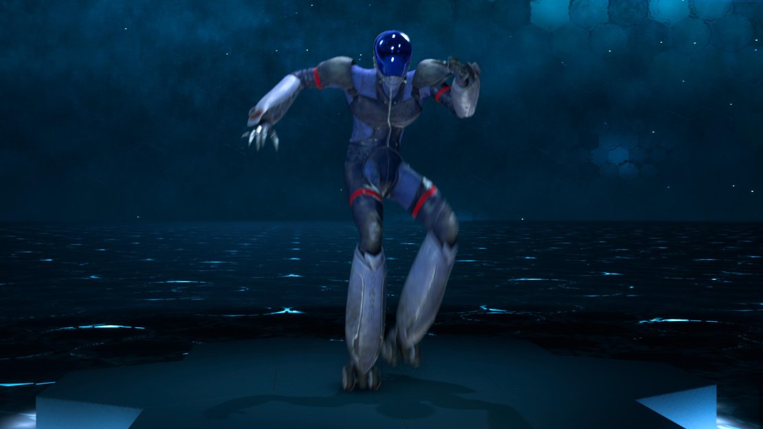 The Enhanced Shock Trooper (009) in INTERmission.