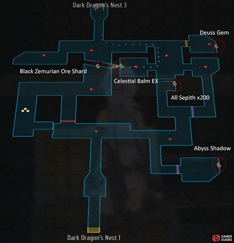 Dark Dragons Nest 2 Team B Map.