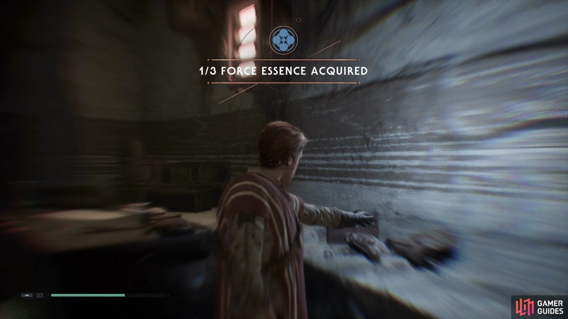 You&rsquo;ll be able to find the second Force Essence in the Abandoned Workshop. 