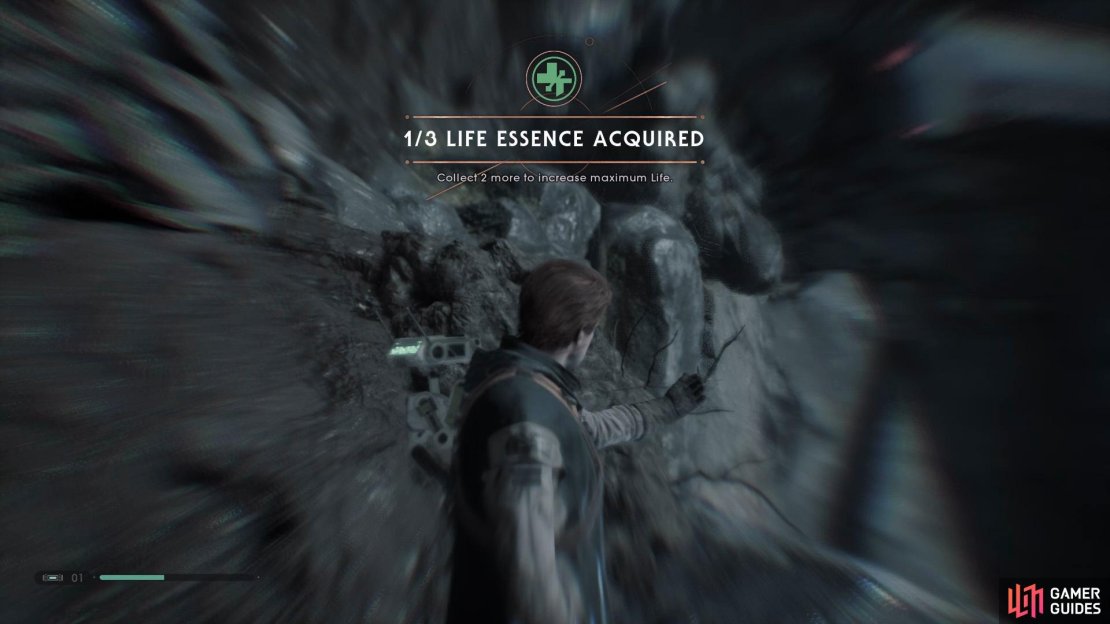 You’ll find the sixth Life Essence is just before the zipline in the Venetor Wreckage.