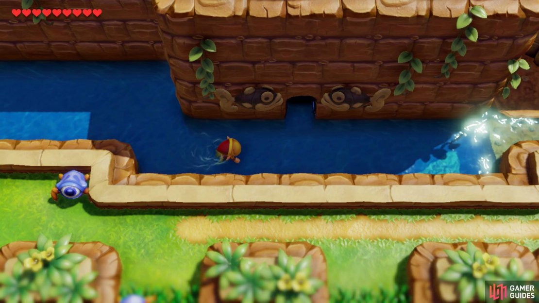 Head left from Angler&rsquo;s Tunnel and enter the cave,