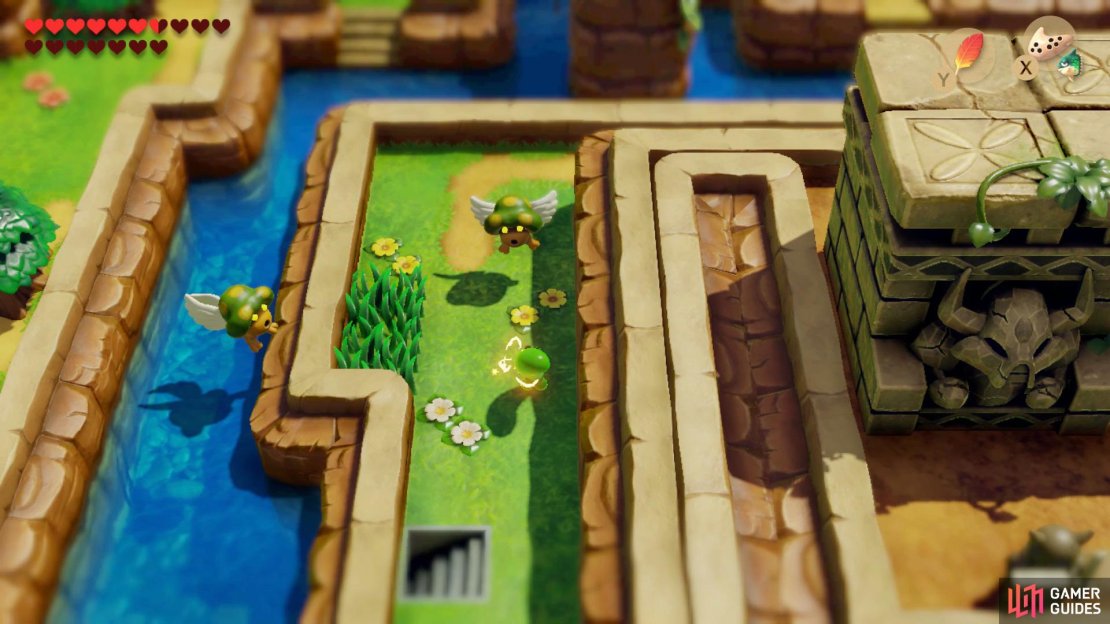 Sprint away from this enemy as they&rsquo;re difficult to reach and they will throw Bombs onto you.