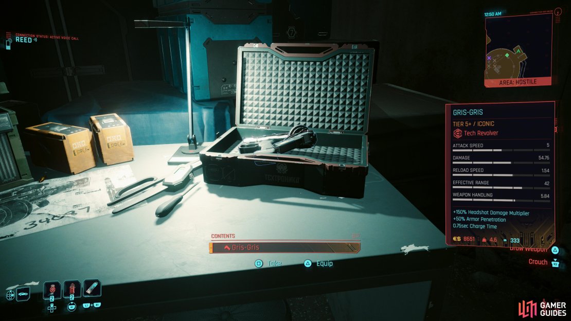 Search a side room during the main quest &ldquo;The Damned&rdquo; to find Gris-Gris.