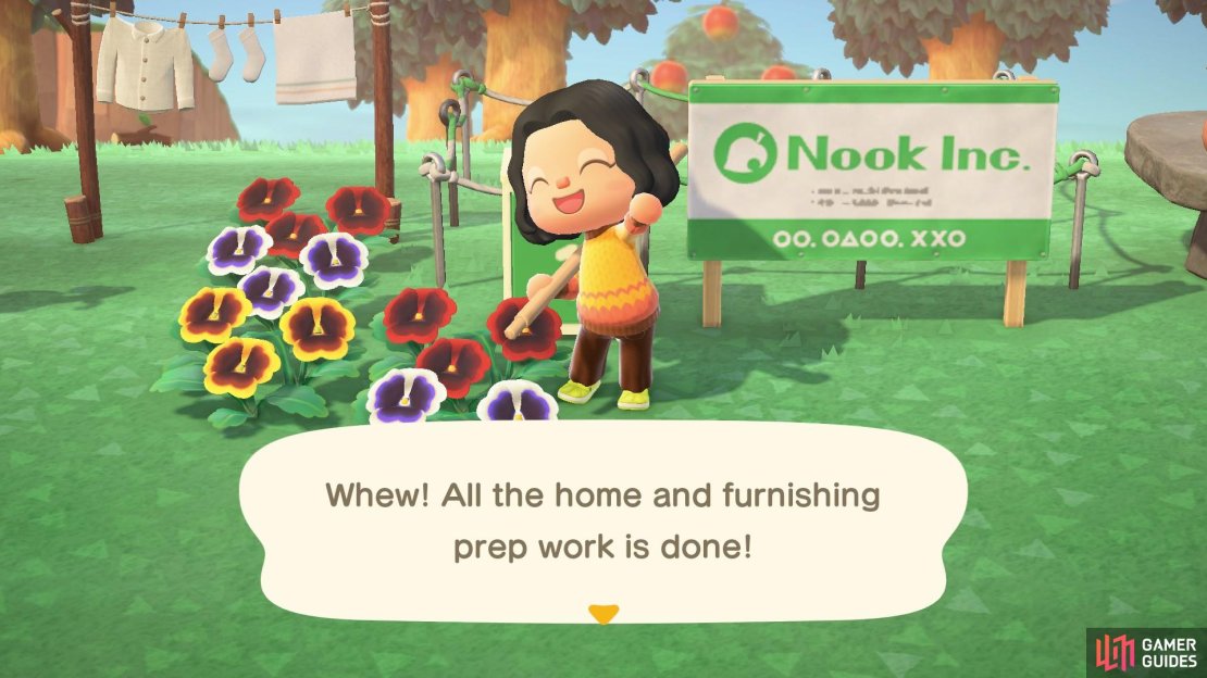 That took a lot of resources! But you&rsquo;re finally done and ready to meet new villagers.