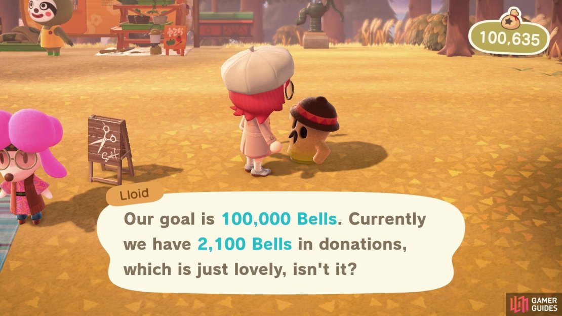 Pay Lloid the 100,000 Bells to build Redd&rsquo;s shop. 