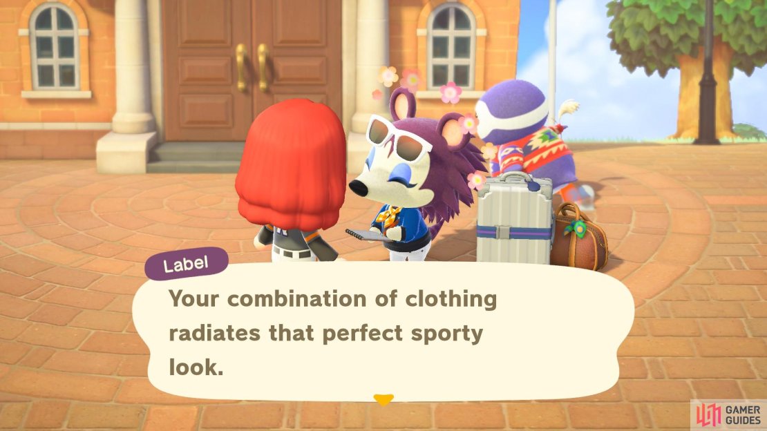 When you&rsquo;re successful, Label will offer you an item from her own clothing label.
