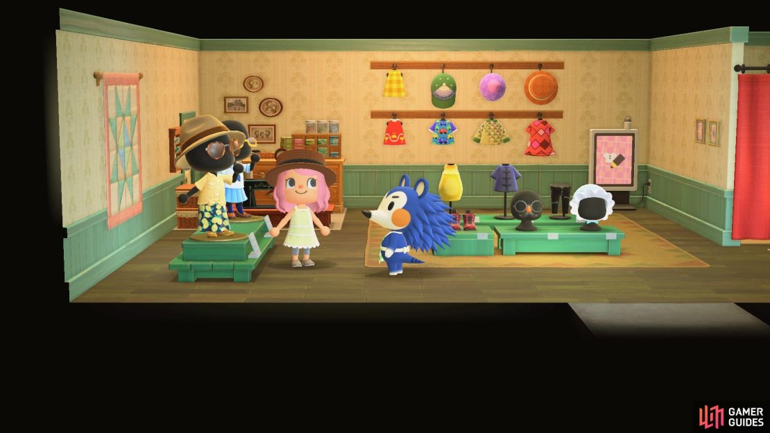 At the tailor shop, you&rsquo;ll be able to buy new clothing everyday!