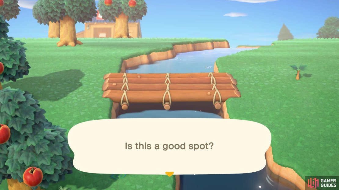 You can put your bridge in a variety of places, so long as it&rsquo;s across a body of water.