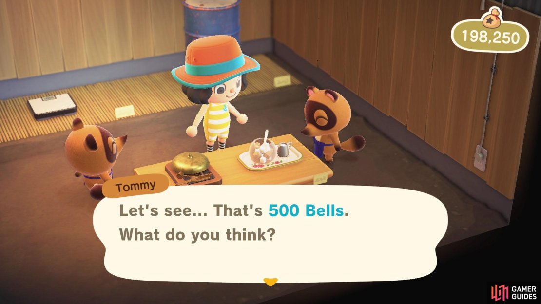 You should try to buy at least one or two items from Nook&rsquo;s Cranny everyday.
