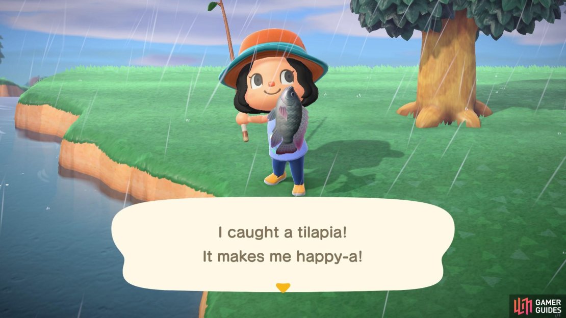 You can catch lots of different fish species in Animal Crossing: New Horizons.