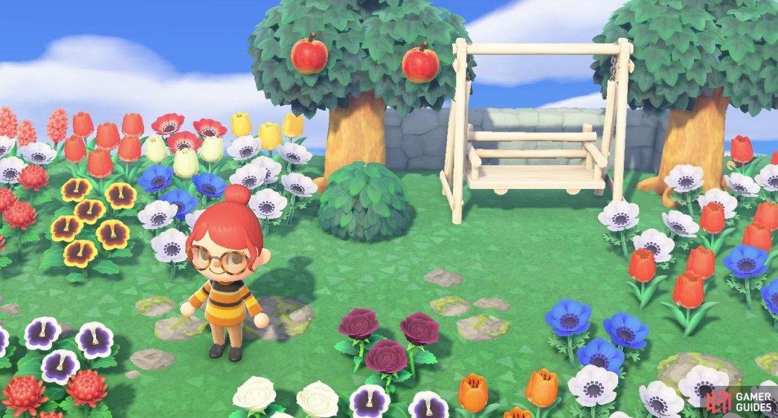 Blue Windflowers have a higher chance to spawn so they’re a more common hybrid.