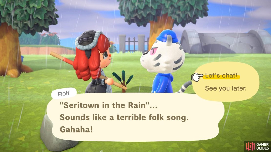 Don&rsquo;t forget to talk to all of your villagers!