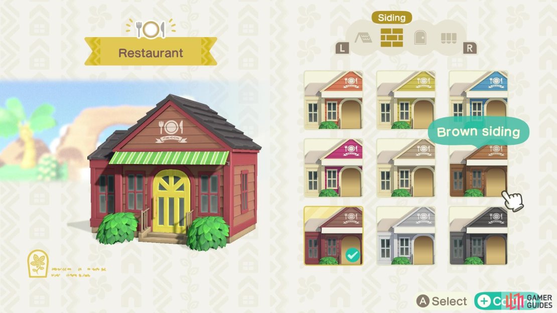 You can decorate the exterior in a wide variety of colors and color combinations.