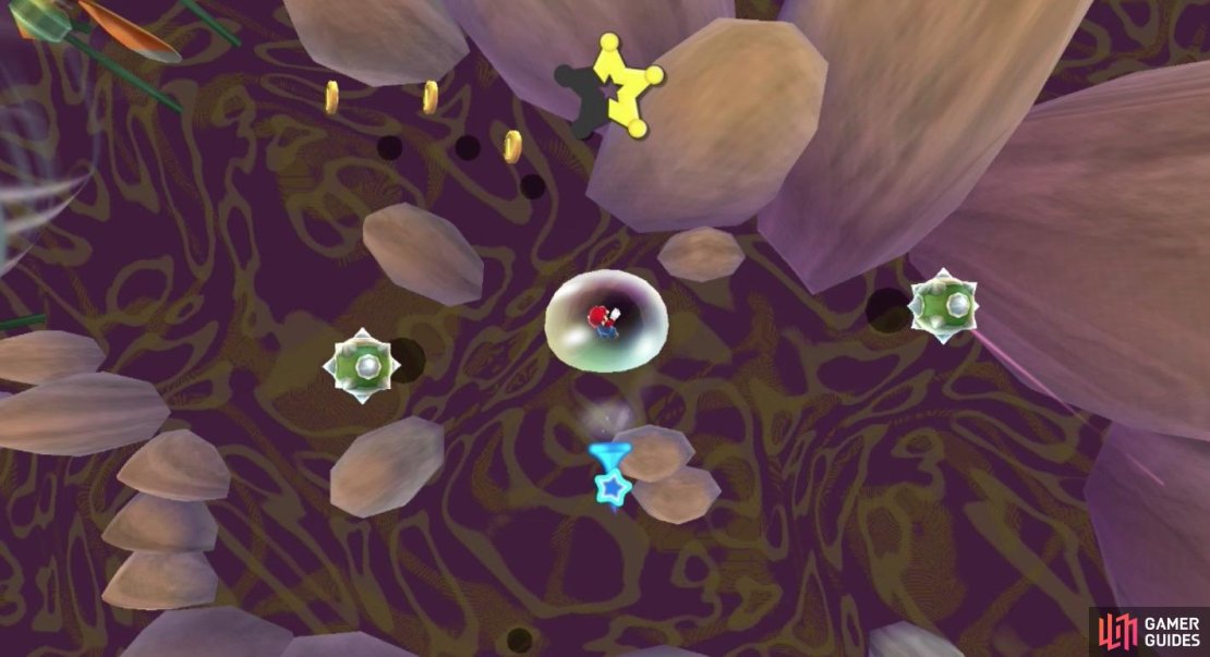The only things that can burst the bubble are the Mines so don&rsquo;t worry about hitting the walls.
