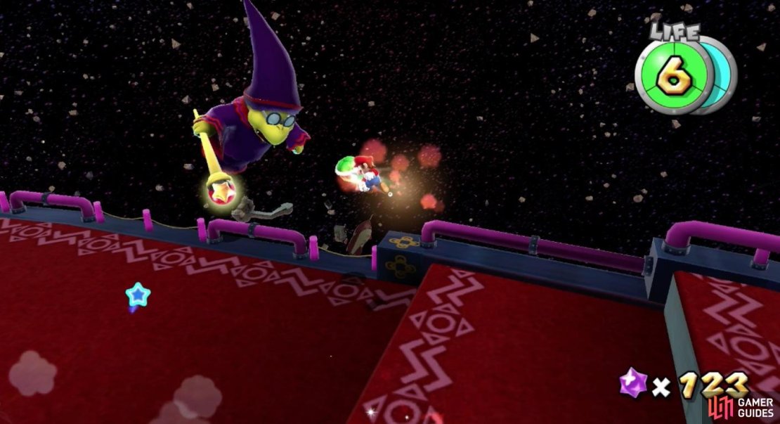 Kamella will try and stop you with her magic!