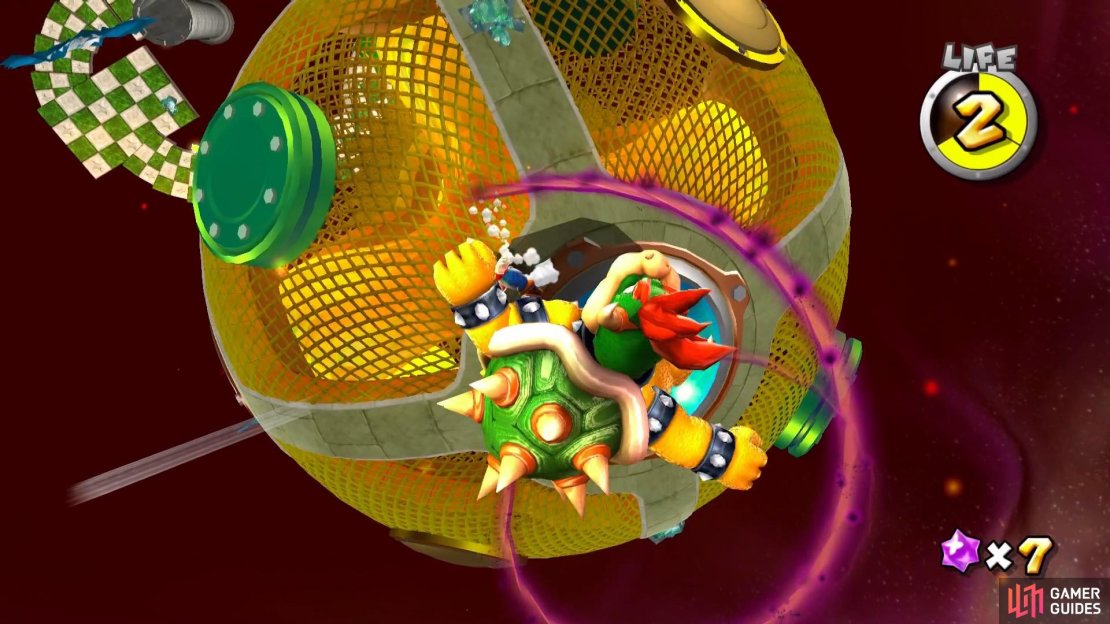 The Dark Spin attack is a new addition to Bowser&rsquo;s attack moves.