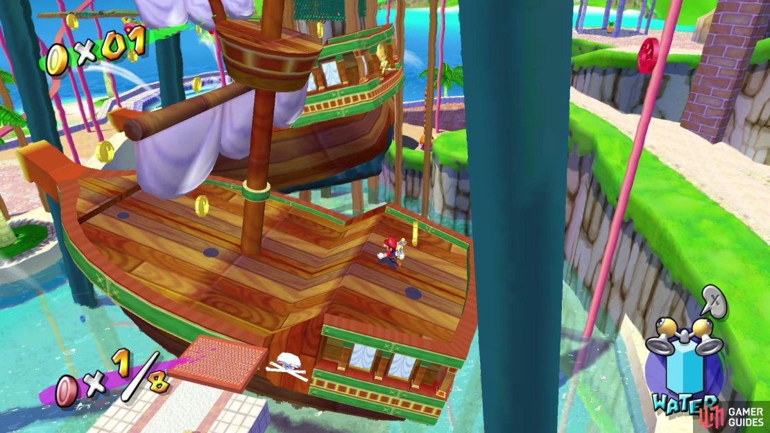You can use your hover nozzle to help prevent you from falling off.