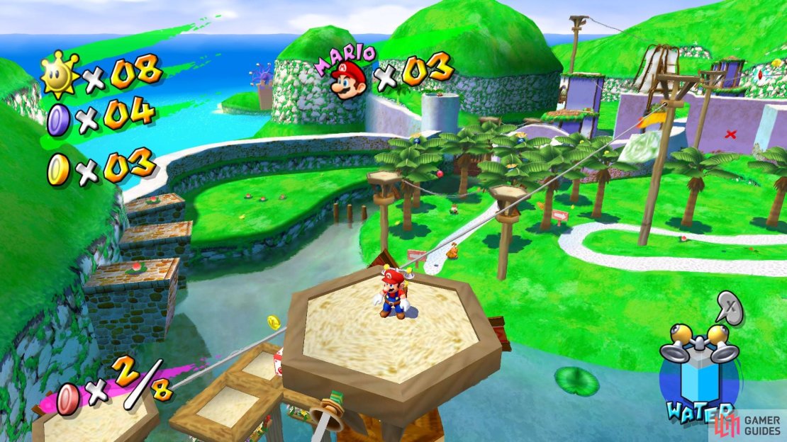 In this episode, you&rsquo;ll need to make your way along the ropes to grab the red coins. 