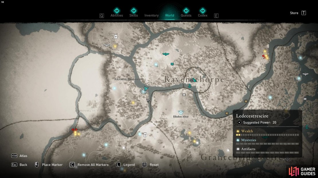 Location: The Skald&rsquo;s Lament Mystery. 