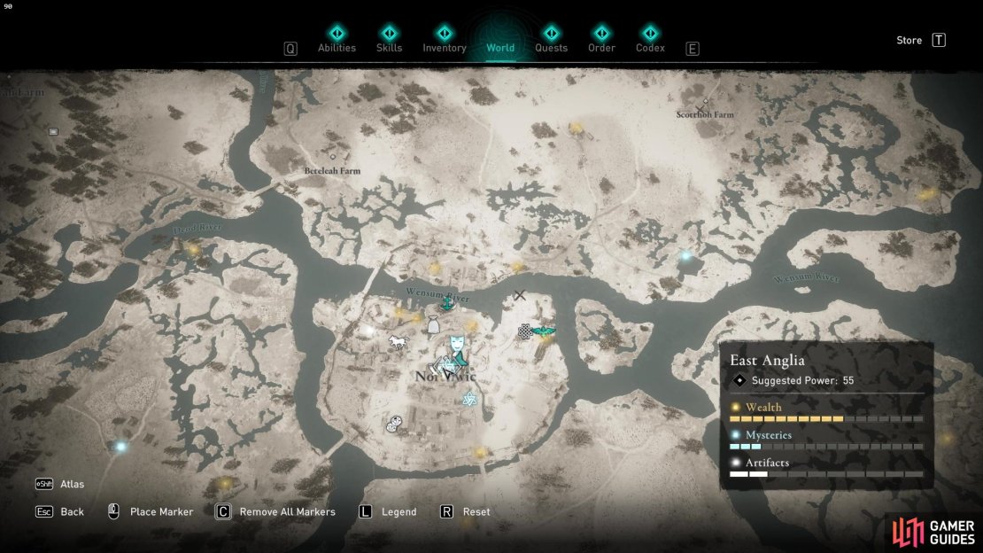 Location: Edmund’s Arrows Mystery.