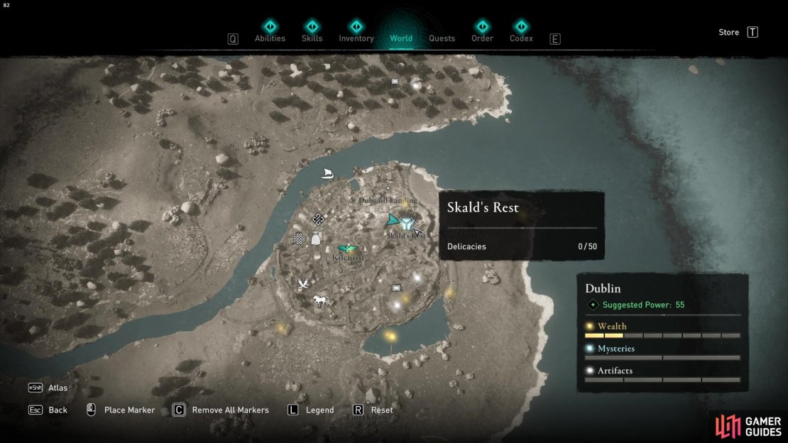 Location: Skald&rsquo;s Rest offering altar.