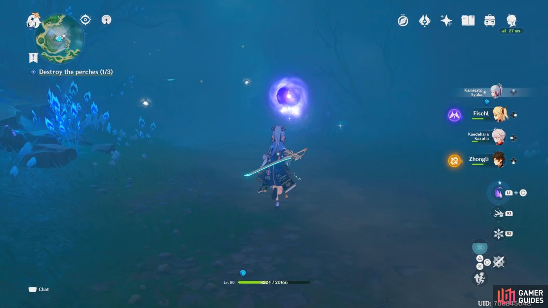 Although the game tells you to use your Elemental Sight, sometimes it won’t show you where the orbs are