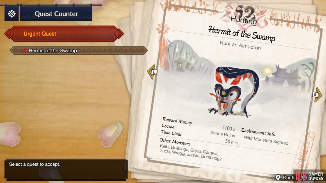 The Hermit of the Swamp Quest becomes available once you&rsquo;ve completed the necessary 5* Key Quests.  
