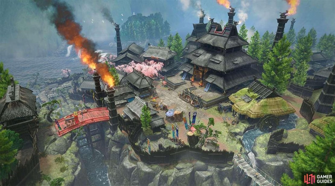 Overlook of Kamura Village