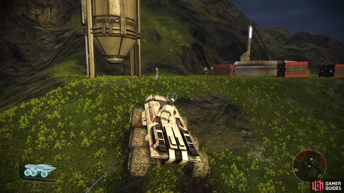 You’ll need to defeat the mercenaries outside of the base